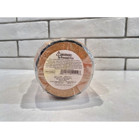 New Country Halloween Pumpkin‎ Face Pillar Candle - Picture 2 of 5